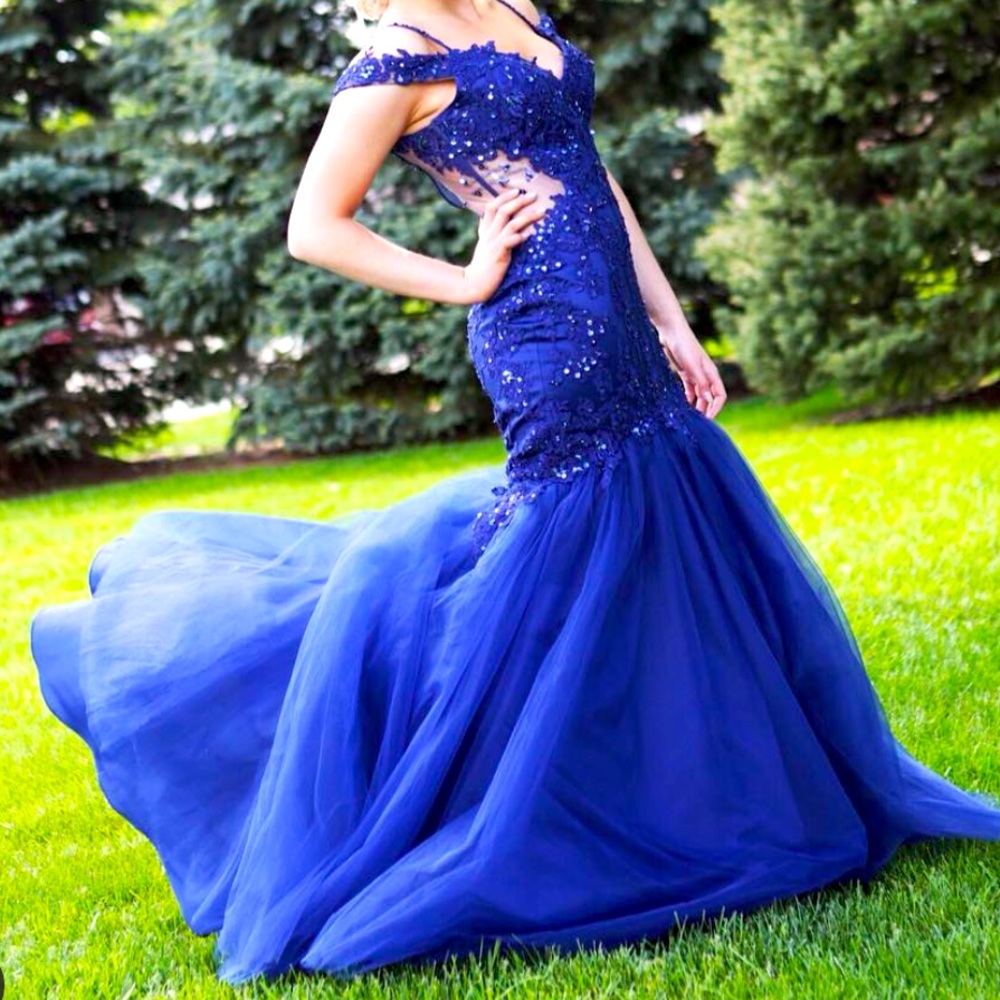 Navy Prom Dress